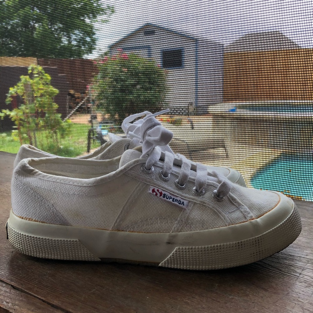 Superga white sneaker